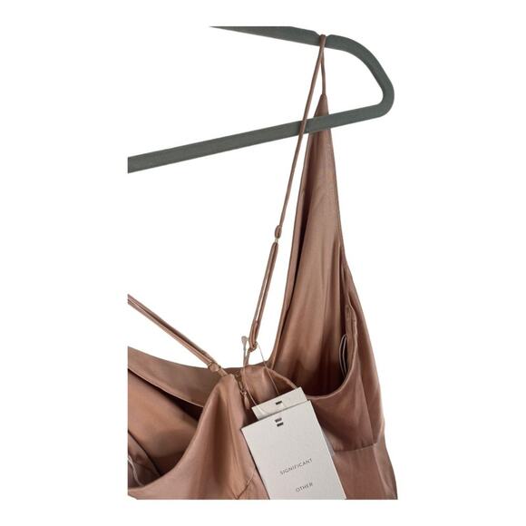 Significant Other Aria Cowl Neck Satin Maxi Dress Formal Gala Party Prom Size 2 - Picture 13 of 16